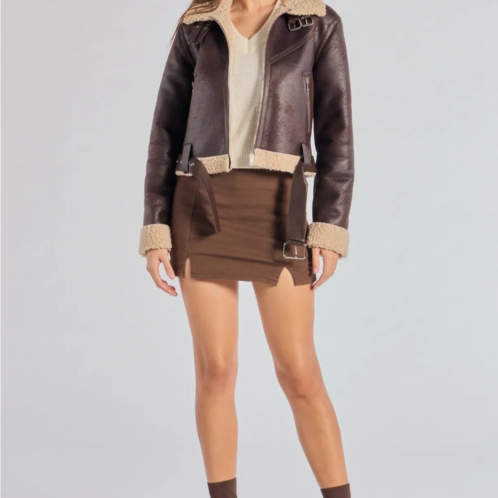 Windsor - casual look denim mini skort
